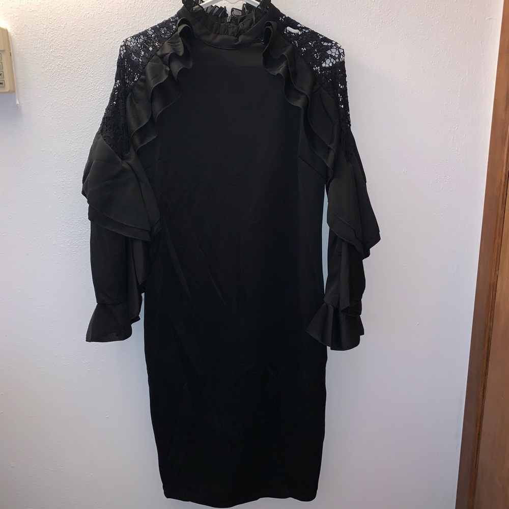 Gothic Black Dress 🖤